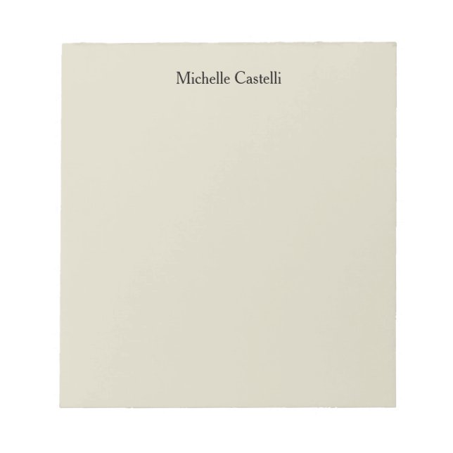 Professional Unique Classical Simple Notepad (Front)