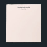 Professional Unique Classical Simple Notepad<br><div class="desc">Easy Editing Tools. Different Types and Sizes, Color and Font Choices.</div>