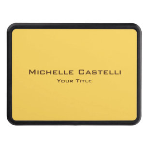 Professional Unique Classical Simple Plain Trailer Hitch Cover