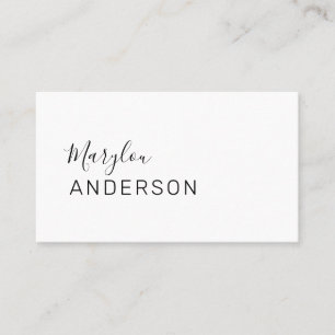 Professional - UNISEX Business Card