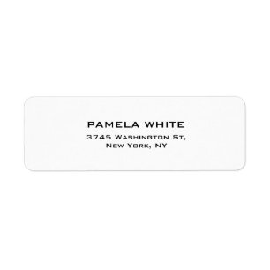 Professional White Background Simple Plain Elegant