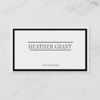 Professional white Business Cards
