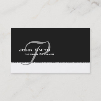Professionnel élégant de carte de visite avec le