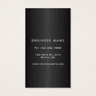 Professionnel Élégant Noir Brossé Métal