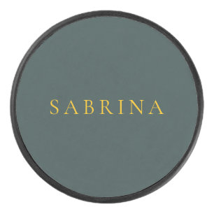 Professionnel minimaliste Nom moderne Dusty Green
