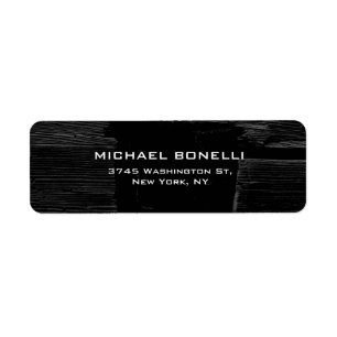 Professionnel noir gris foncé bois clair élégant