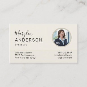 Professionnel (PHOTO INSERT) UNISEX - Carte de vis