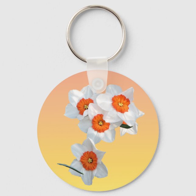 Professor Einstein's Flower Keychain (Front)