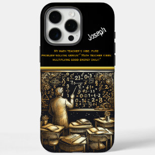 Professor Explains Formulas in Cozy Class iPhone 16 Pro Max Case