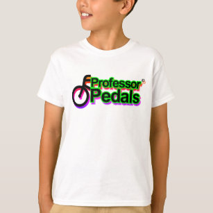 Professor Pedals Logo Vivid T-Shirt