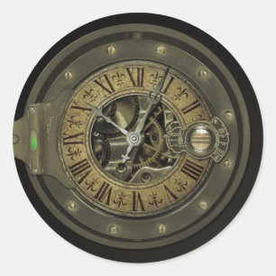 Professsor Temple's Transtemporator Classic Round Sticker