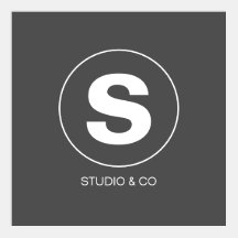 Profil LinkedIn Studio audacieux de lettre et Co