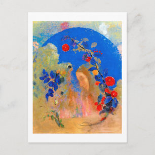 Profile beneath an Arch, Redon Postcard