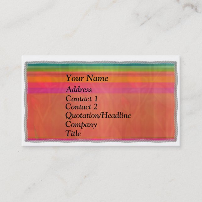 Profile Business Card3 Business Card (Front)