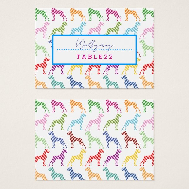 Profile Card (Front & Back)