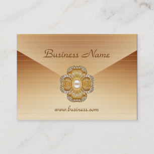 Profile Card Business Coffee Cream Jewel