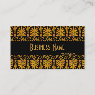 Profile Card Business Old Gold