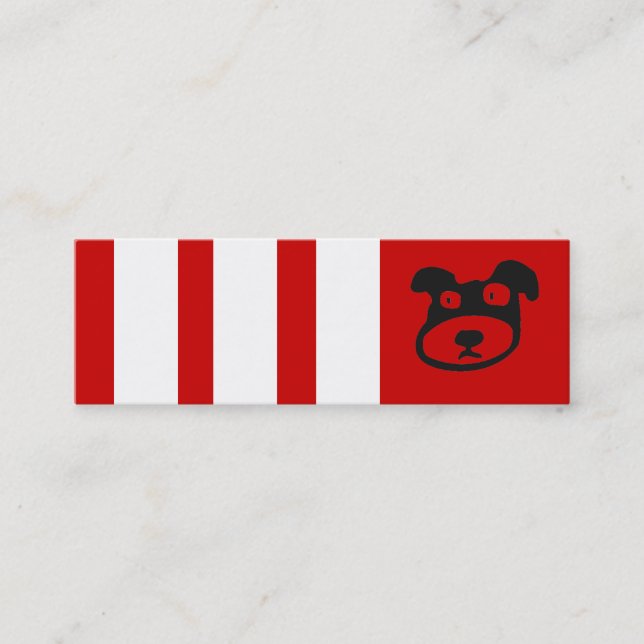 profile card or bookmark (Front)