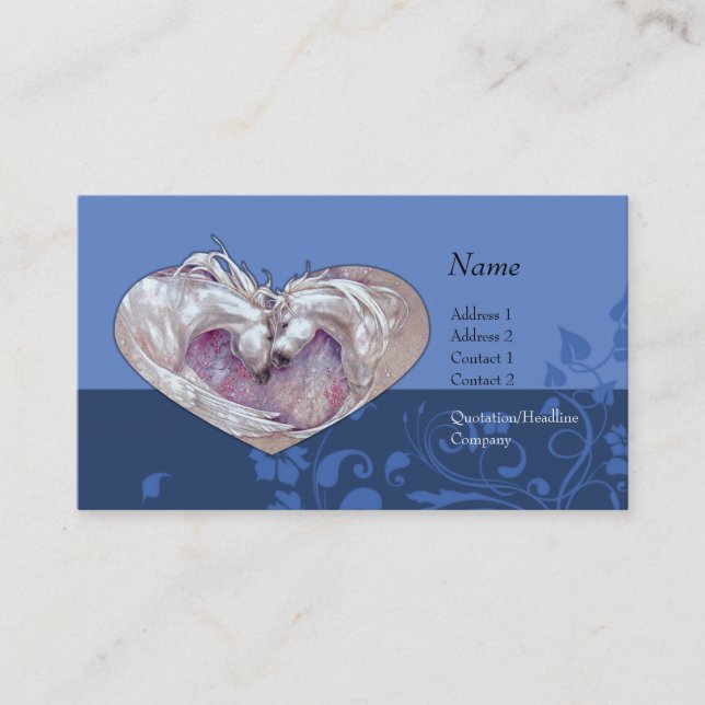 Profile Card -Pegasus Heart (Front)