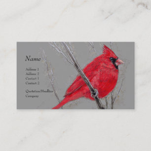 Profile Card - Red Cardinal