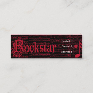 Profile like a Rockstar profile card pimped