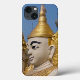 Profile Of Buddha Statue iPhone 13 Case