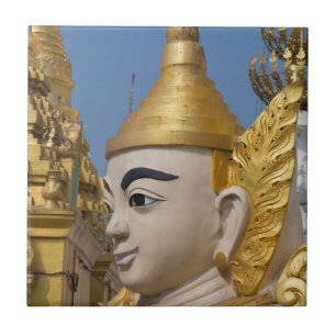 Profile Of Buddha Statue Tile