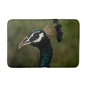 Profile of Peacock Bath Mat