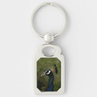 Profile of Peacock Keychain