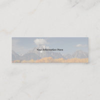 profile or business card, oxbow bend
