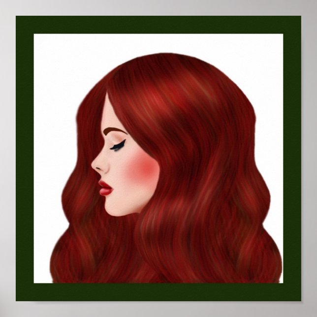 Profile Portrait Poster (Front)