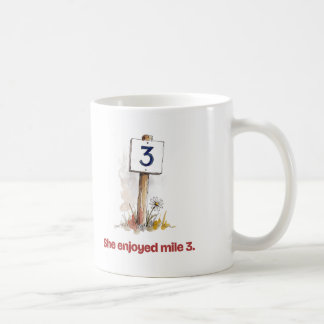 Profité du mile 3 Tasse personnalisée drôle pour u