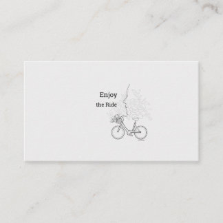 Profitez de la balade : Carte de visite minimalist
