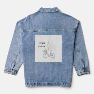 Profitez de la balade : Veste en jean minimaliste 