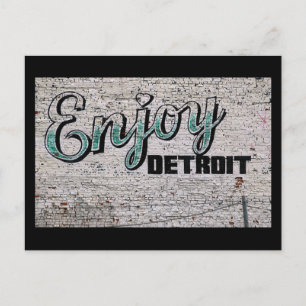 Profitez de la carte postale Detroit