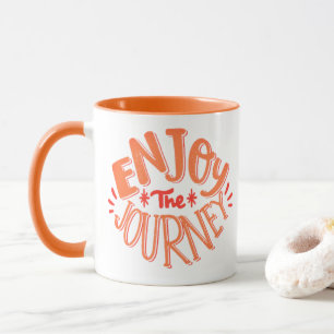 Profitez du voyage - Mug Motivationnel Rétro