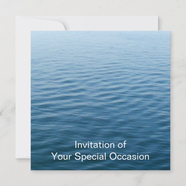Profondeur de l'océan ; Amour doux / Invitations p (Devant)