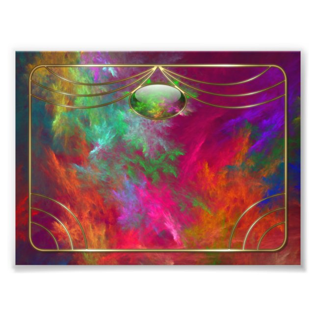 Profondeur du corail Impression photo (Devant)