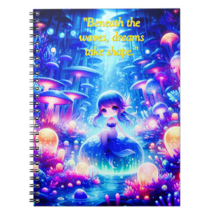 Profondeurs mystiques - Chibi Mermaid Carnet