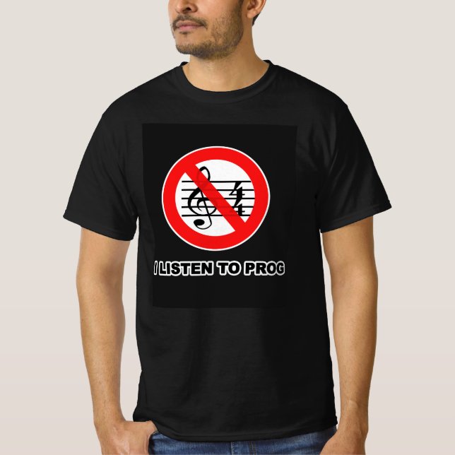 Prog rock  T-Shirt (Front)