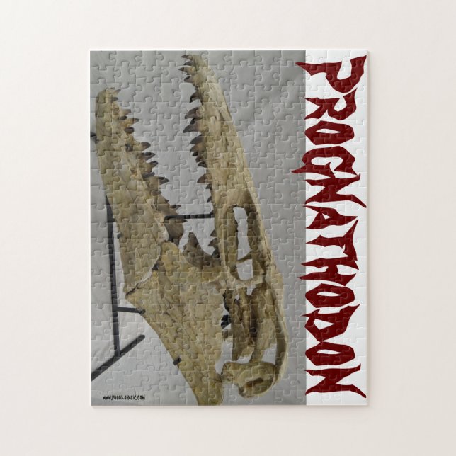 Prognathodon Mosasaur Puzzle (Vertical)