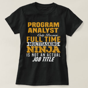 Program Analyst T-Shirt