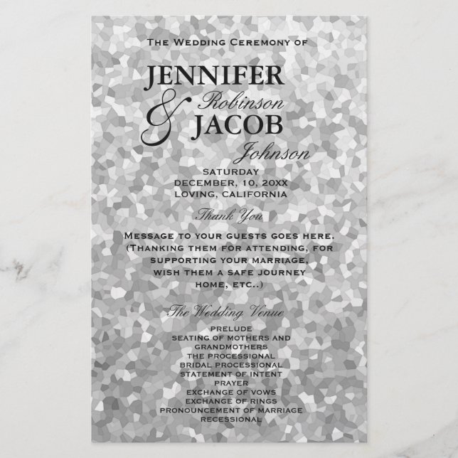 Program | Crystal Silver (Front)