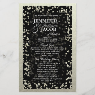 Program Silver Confetti