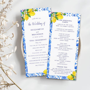 Programa Mediterranean Tiles Wedding with Lemon Program