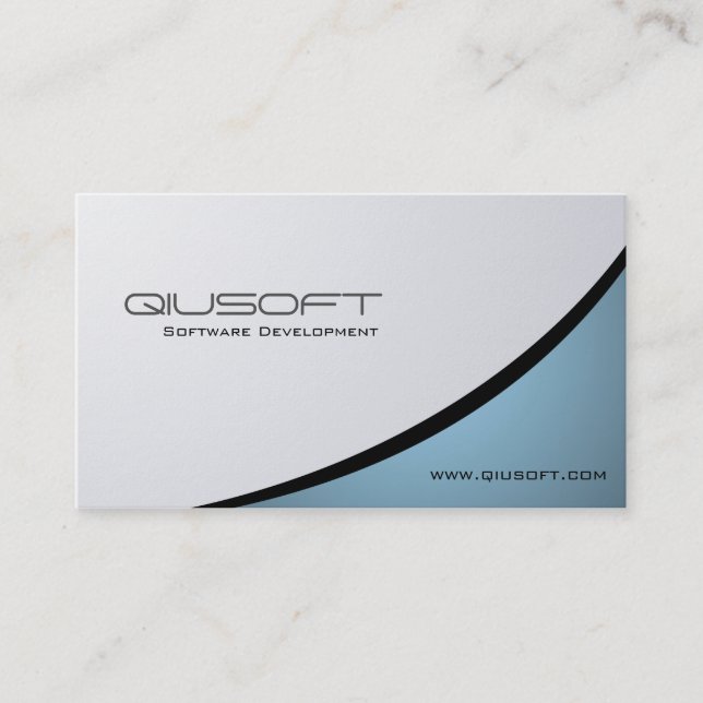 Programmateur de logiciel - cartes de visite (Devant)