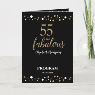 Programme 55 and fabulous fiftieth Birthday Program