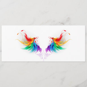 Programme Ailes fluffy arc-en-ciel