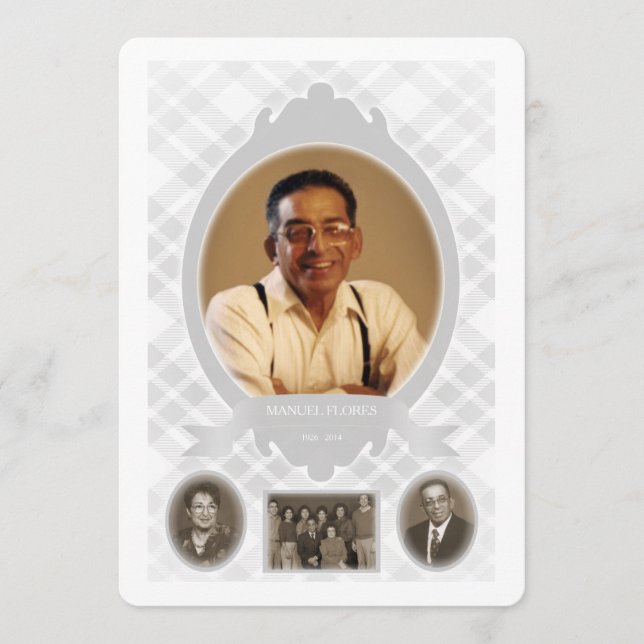 Programme annonces commémoratives (Devant)