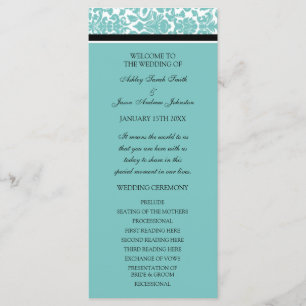 Programme Aqua Black Mariage damassé